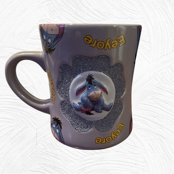 Eeyor Disney Purple Glitter Mug - Picture 1 of 6
